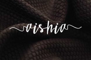 Aishia Font: Elevating Brand Identity with Sweet Simplicity