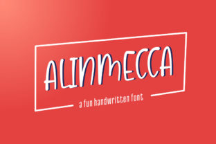 Alinmecca: A Friendly Handwritten Font for Web Design