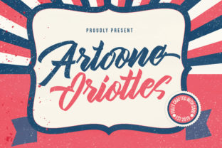Artoone Oriottes: A Script Font for Clear Campaigns