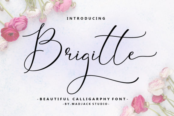 Brigitte: A Script Font That Elevates Brand Identity