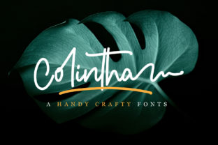 Colintha Font Review: A Sweet Handwritten Typeface for Web