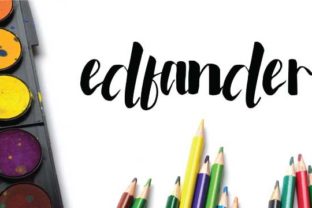Edfander: The Romantic Script Font for Marketers
