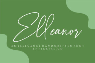 Elleanor: A Modern Handwritten Font for Web Design