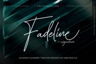 Fadeline: A Bold Script Font for Crafters