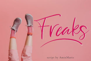 Freaks Font: A Bold Typeface for Handmade Brands