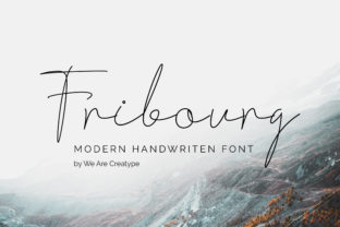 Fribourg: The Handcrafted Font That Elevates Your Brand