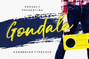 Gondala Font Review for Campaign Design
