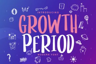 Growth Period: The Handwritten Font for Clear Campaigns