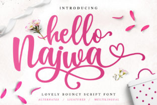 Hello Najwa: The Script Font That Elevates Brand Identity