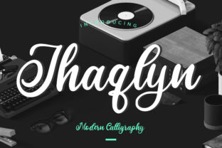 Jhaqlyn: A Handwritten Typeface for Elegant Editorial Design