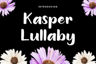Kasper Lullaby: A Handwritten Font for Warm Branding