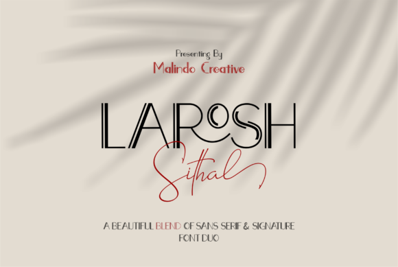 Larosh Sithal Duo: The Perfect Script Font for Handmade Brands