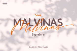 Malvinas Duo: A Versatile Typeface for Modern Web Design