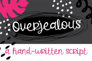 Overjealous: A Bold Handwritten Font for Modern Web Design