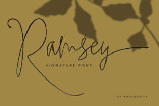 Ramsey Font: A Charming Typeface for Crafters