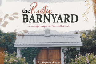 Rustic Barnyard: A Vintage Typeface for Web Design