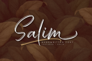 Salim: The Handwritten Font That Elevates Your Campaigns