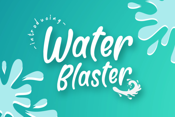 Water Blaster Font: Elevate Your Brand Identity
